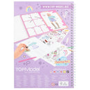 Libro de colorear TOPModel con Set de Colores