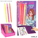 Libro Neón Doodle TOPModel con set bolígrafos