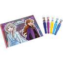 Frozen Juego de creatividad de rotuladores sopladores