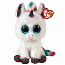 Ty Peluche Beanie Boos Unicornio Navidad Snowfall 15 cm