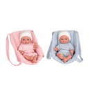 Muñeca Bebé Calin con Portabebés  - Muñecas Arias