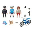Playmobil City Action Bici Policial: persecución al carterista 70573