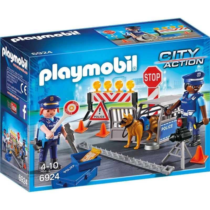 Playmobil City Action Control de Policía 6924