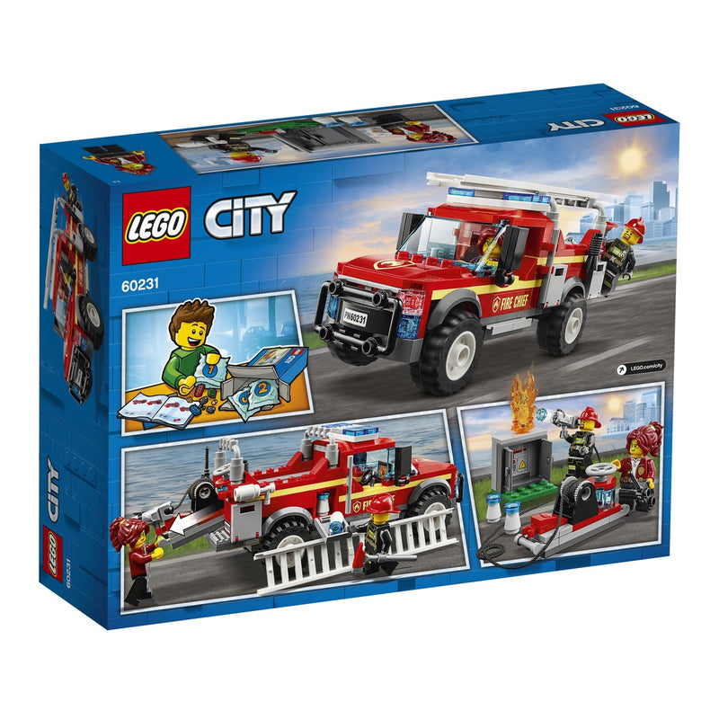 Lego City Camión Intervencion Jefa Bomberos 60231 - TheBlueKid