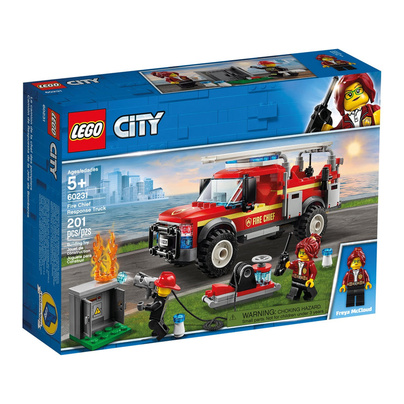 Lego City Camión Intervencion Jefa Bomberos 60231 - TheBlueKid