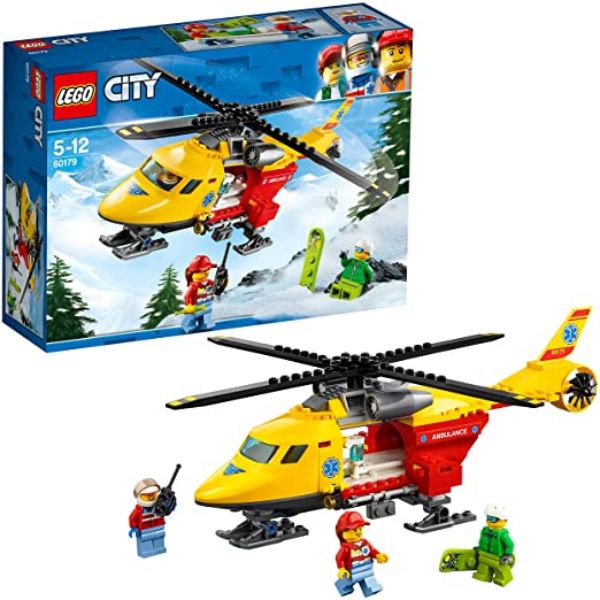 Lego City Helicóptero Ambulancia 60179 - TheBlueKid