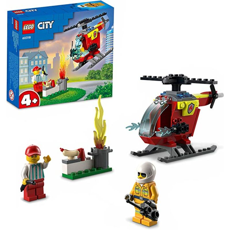 Lego City Helicóptero de Bomberos 60318