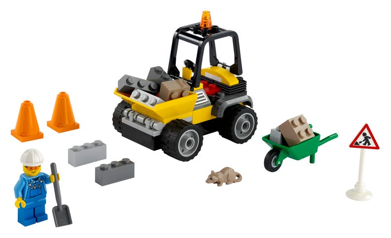 Lego City Vehículo de obras en carretera 60284