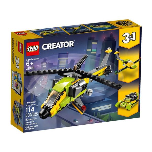 Lego Creator Aventura en Helicóptero 31092 - TheBlueKid