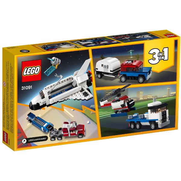 Lego Creator Transporte de Lanzadera 31091 - TheBlueKid