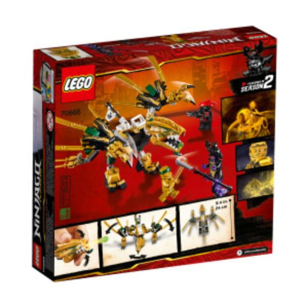 Lego Ninjago Dragón Dorado 70666 - TheBlueKid