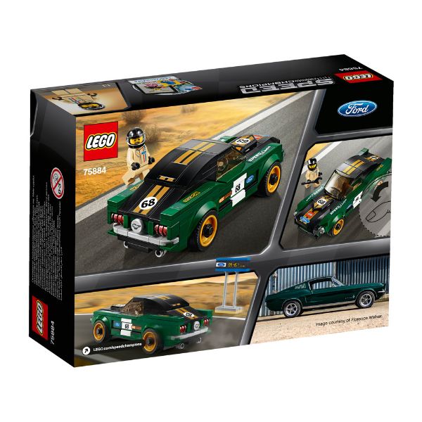Lego Speed Champions Ford Mustang Fastback de 1968 75884 - TheBlueKid