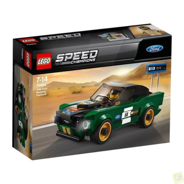 Lego Speed Champions Ford Mustang Fastback de 1968 75884 - TheBlueKid
