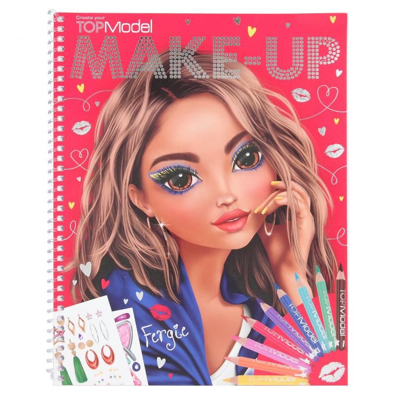 Libro de colorear de maquillaje TOPModel