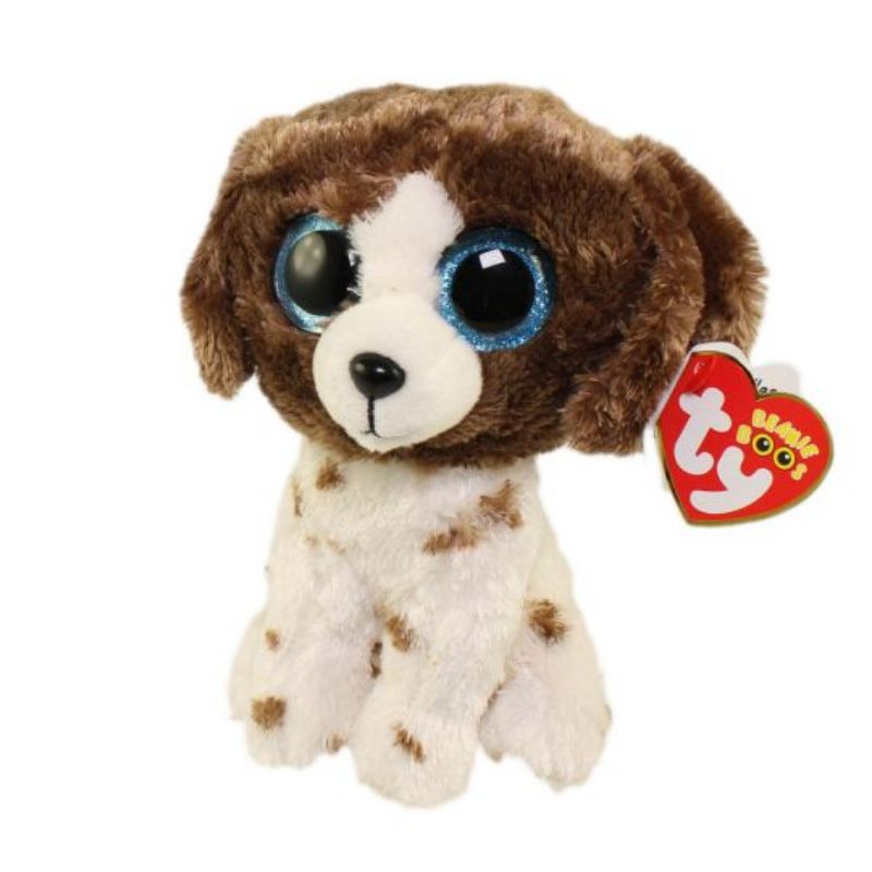 Ty Peluche Beanie Boo Perrito Muddles 15cm