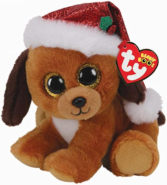 Ty Peluche Beanie Boos Perro Navidad Howlidays 15 cm