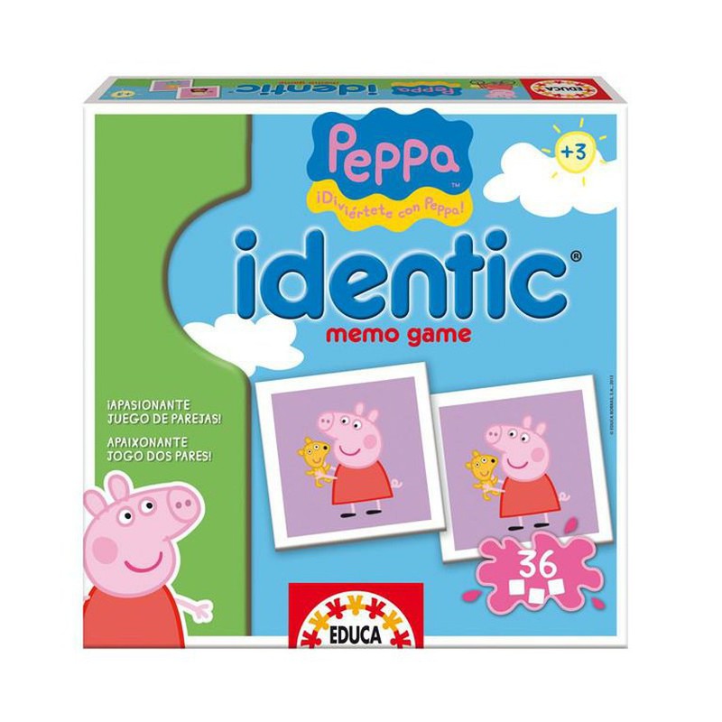 Peppa Pig Identic Juego de Memoria