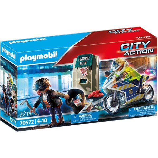 Playmobil City Action Persecución del ladrón 70572
