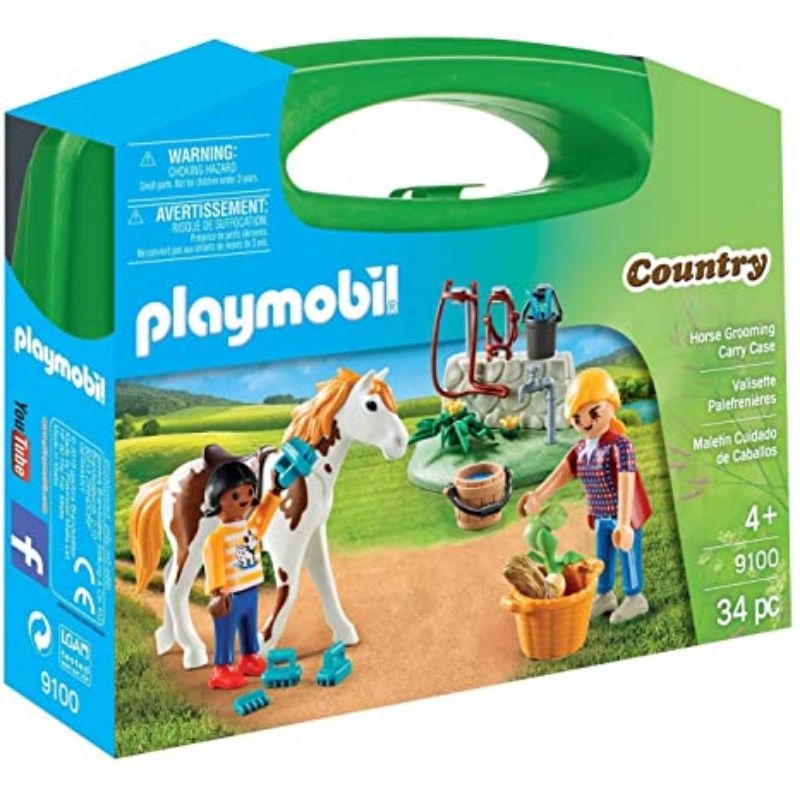 Playmobil Maletin Cuidado de caballos 9100