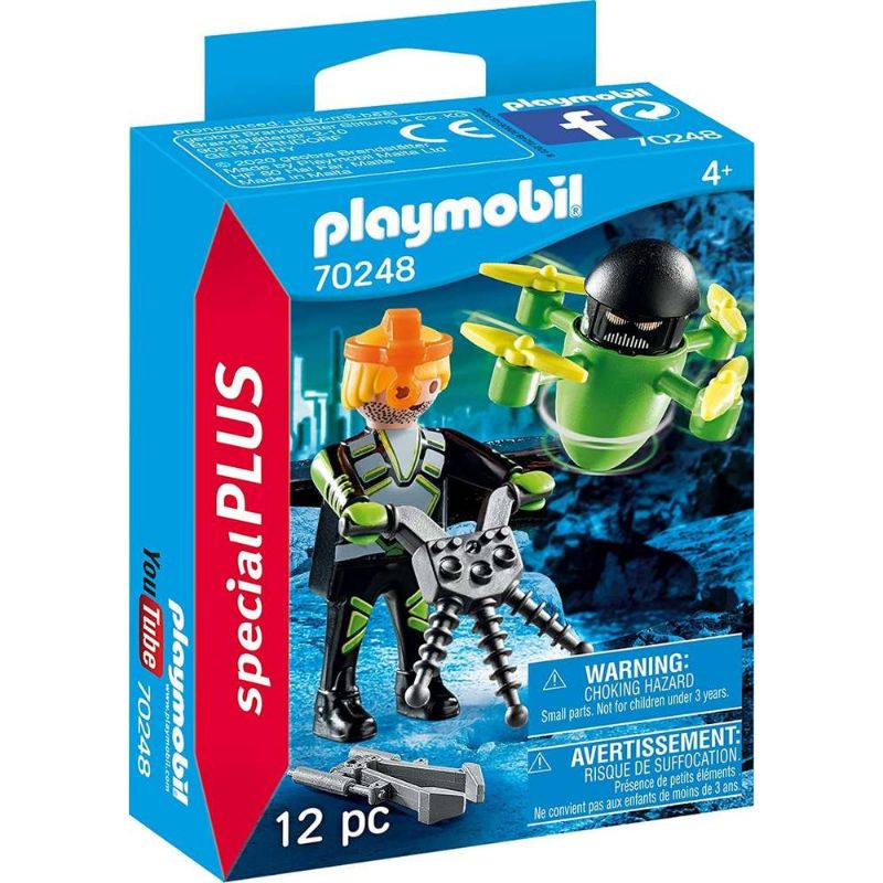 Playmobil Special Plus Agente con dron 70248