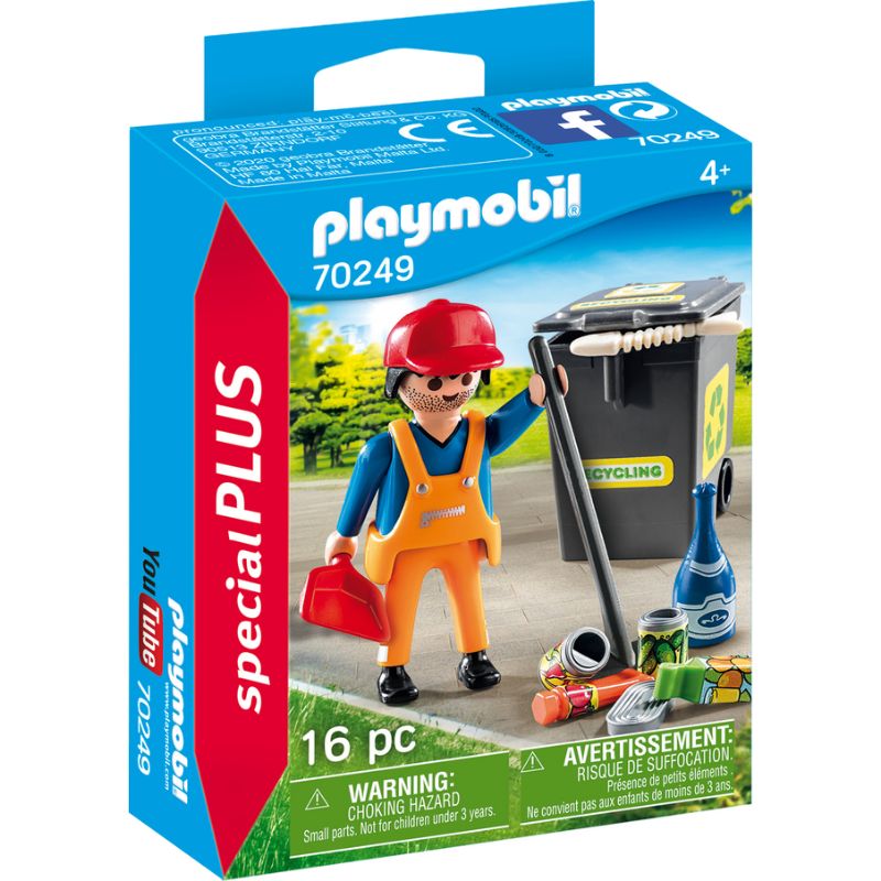 Playmobil Special Plus Barrendero 70249