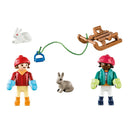 Playmobil Special Plus Niños con trineo 70250
