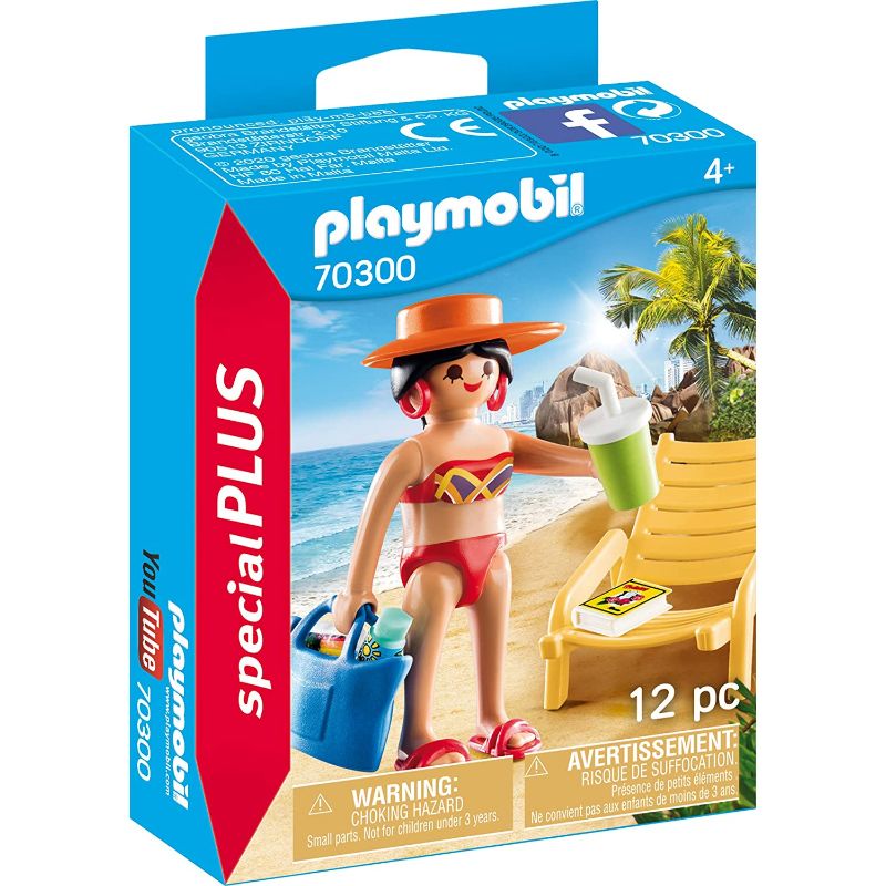 Playmobil Special Plus Turista con Hamaca 70300