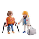 Playmobil Duo Pack Doctora y Paciente 70079