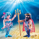 Playmobil Duo Pack Rey del Mar y Sirena 70082