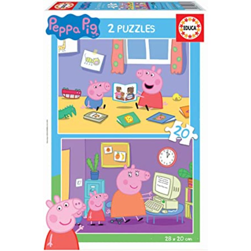 Peppa Pig Puzzles 2x20piezas