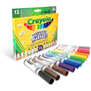 12 Rotuladores Crayola Lavables Maxi Punta