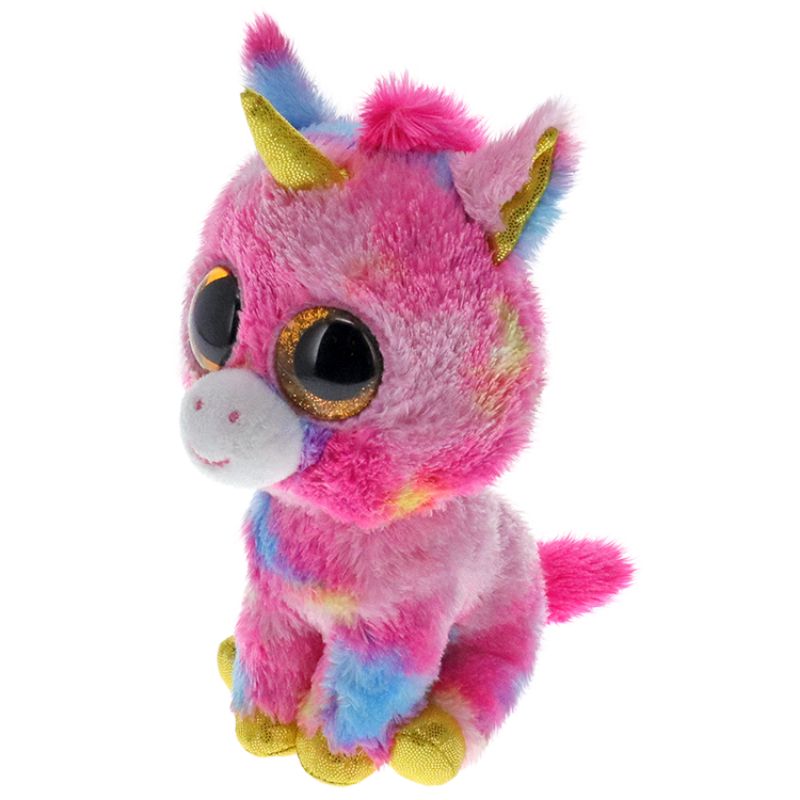 Ty Peluche Beanie Boo Fantasía Unicornio 24cm