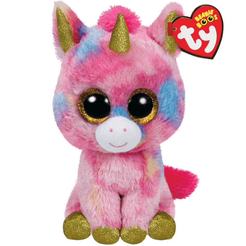 Ty Peluche Beanie Boo Fantasía Unicornio 24cm