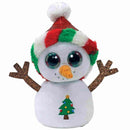 Ty Peluche Beanie Boo Muñeco de Nieve Navidad Misty 15 cm
