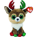 Ty Peluche Beanie Boos Reno Navidad Kinley15 cm