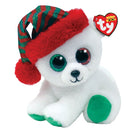 Ty Peluche Beanie Boo Oso Polar Navidad Paxton 15 cm