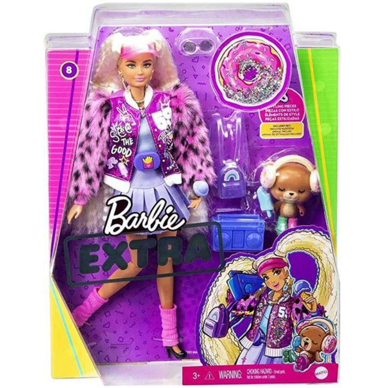 Barbie Muñeca Extra Coletas Rubias