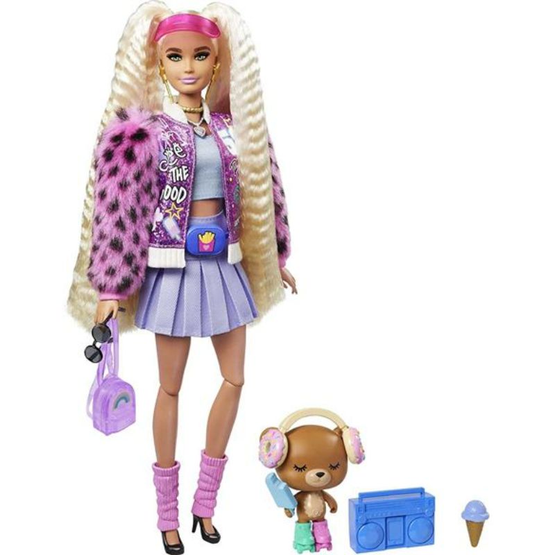 Barbie Muñeca Extra Coletas Rubias
