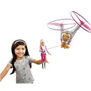 Barbie y mascota voladora