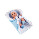 Muñeca Arias Elegance c/ mantita azul