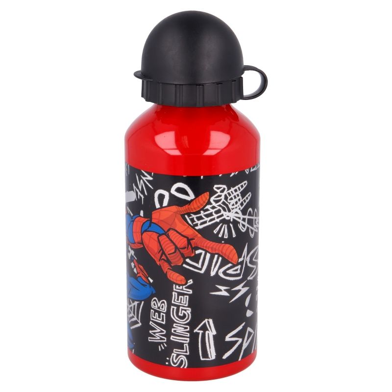 Spiderman Botella de aluminio