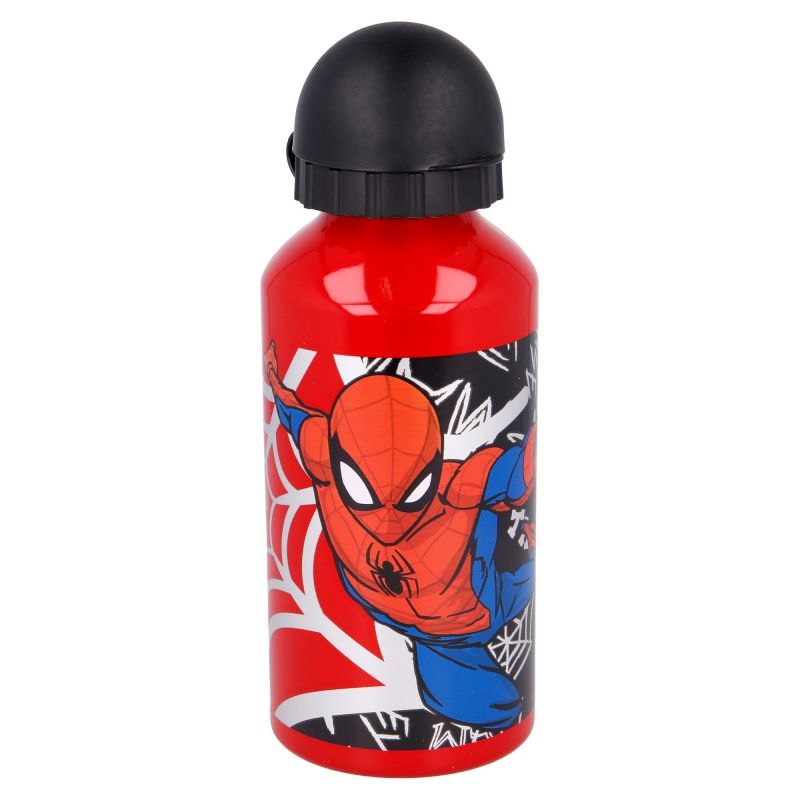 Spiderman Botella de aluminio