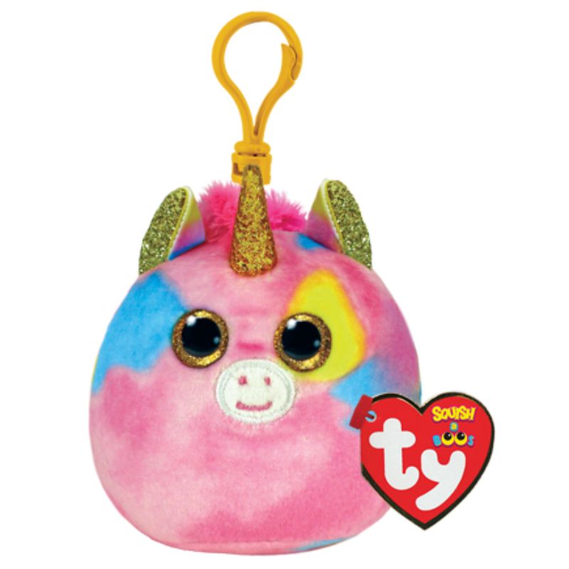 Ty Clips Squishy Beanie Fantasía Unicornio 9cm