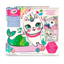 Crayola Libro Pegatinas Unicornio