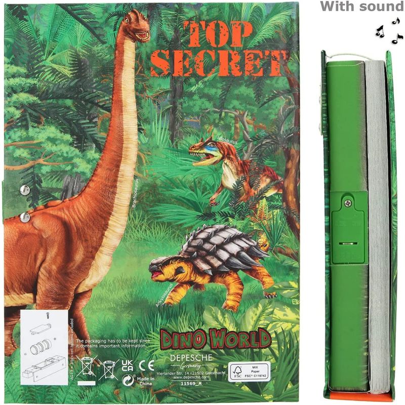 Dino World Diario Secreto