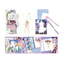 Fantasy Model Crea tu libro para colorear