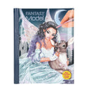 Fantasy Model Libro de colorear Iceprincess - TheBlueKid