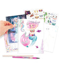 Fantasy Model Libro de colorear Iceprincess - TheBlueKid