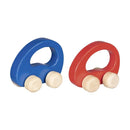 Coche de agarre de madera