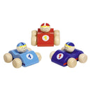 Coche de madera de carreras